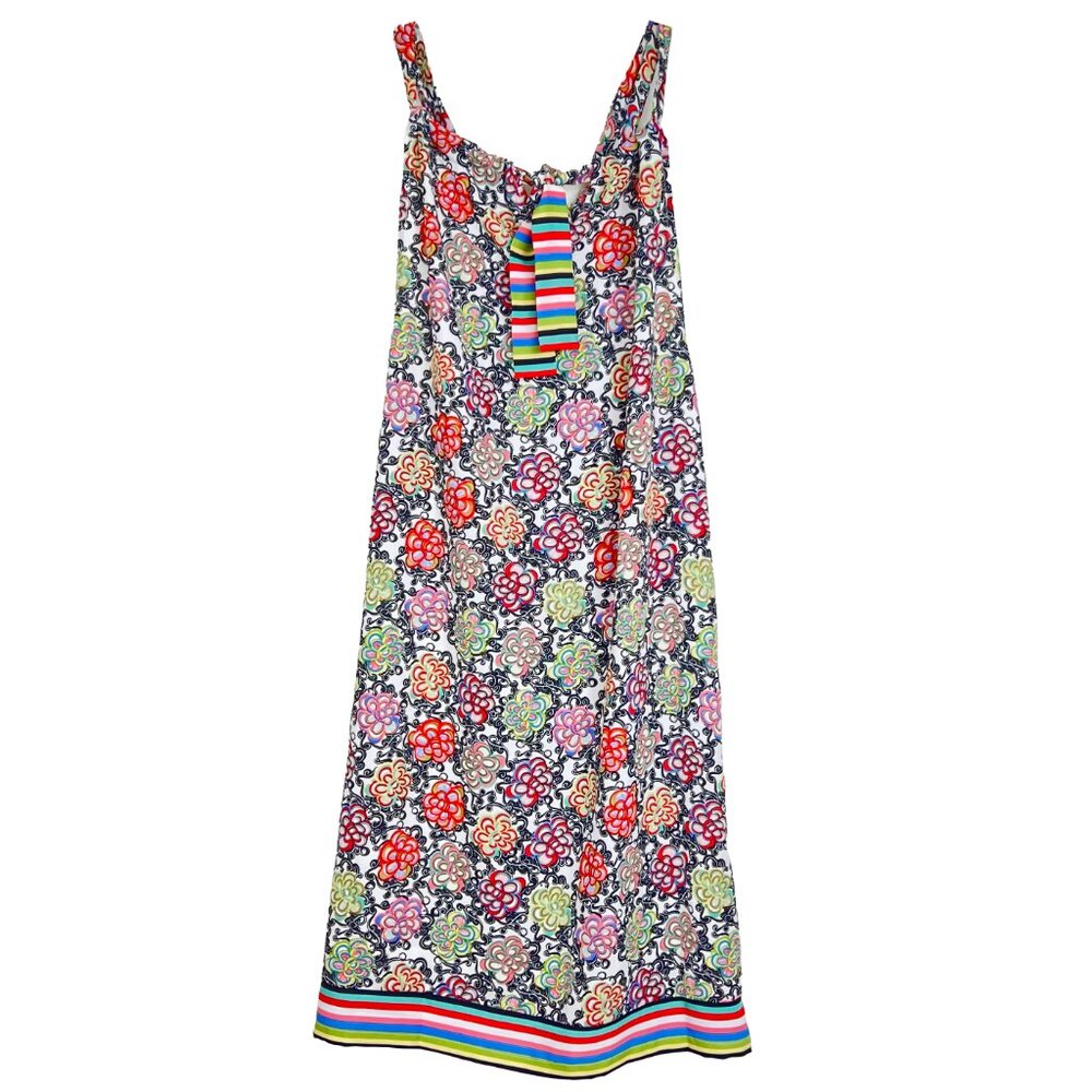Jade Melody Tam Lined Halter Sundress w/ Back Tie Closure - XL